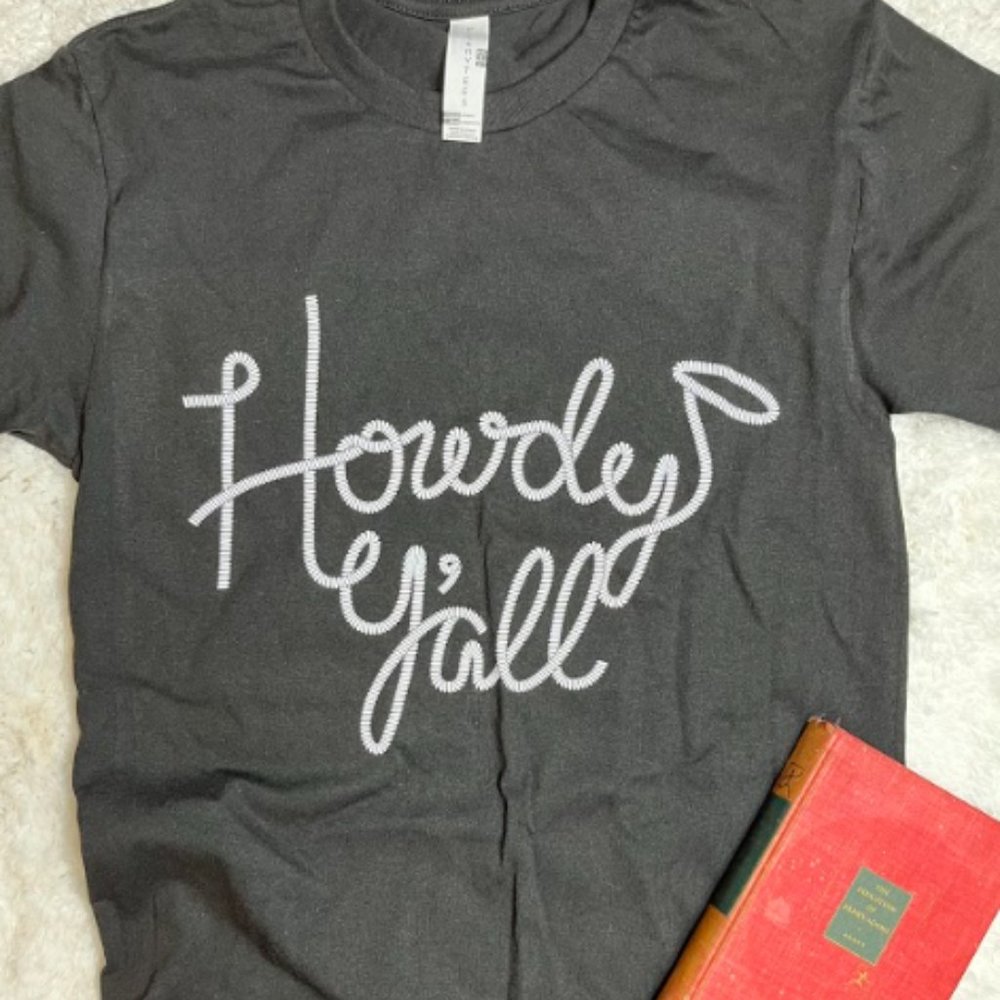 Howdy Y'all Country Western Rodeo Tee T-Shirt Unisex S-XL